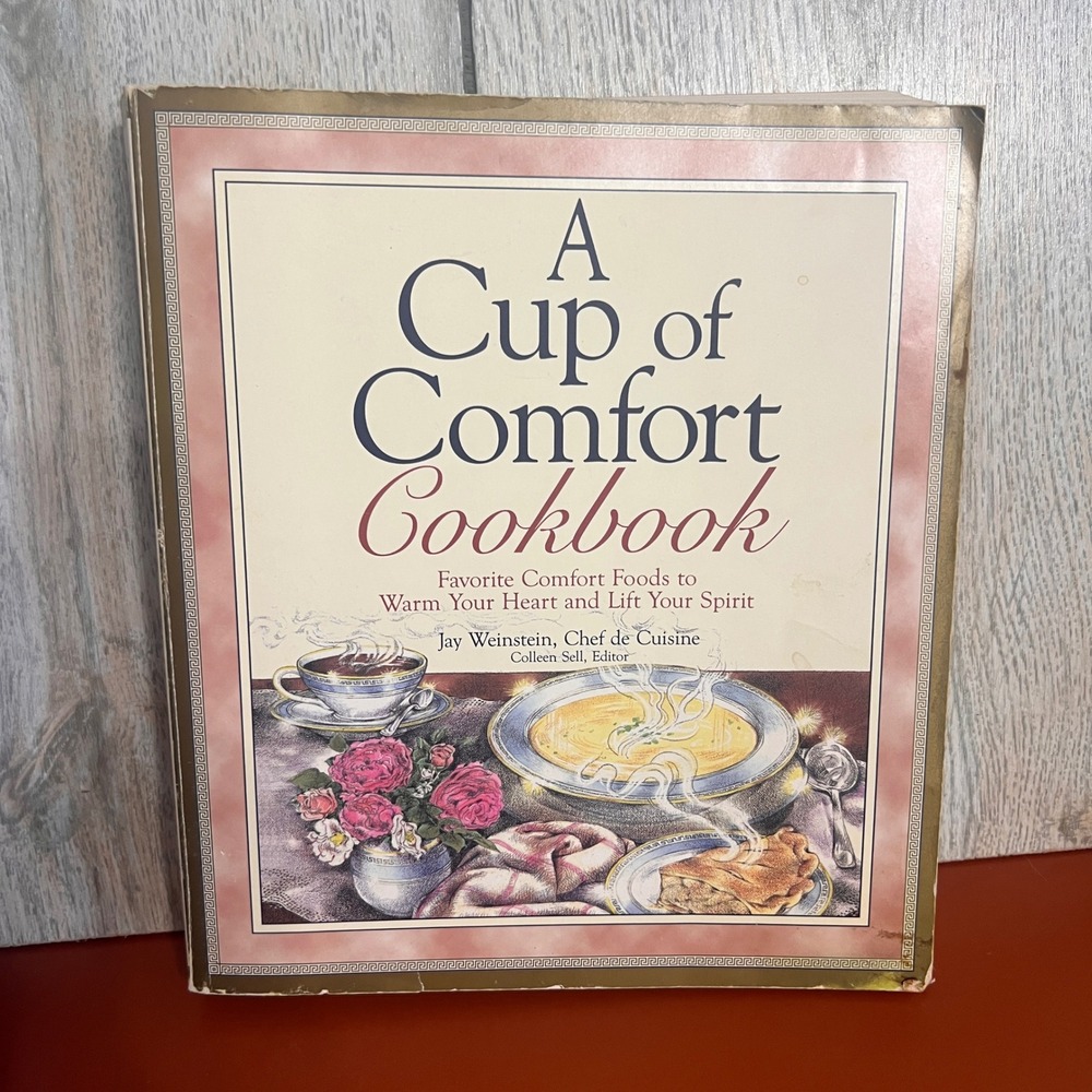 A Cup of Comfort Cookbook Jay Weinstein 2002 Softcover Comfort Food Recipes